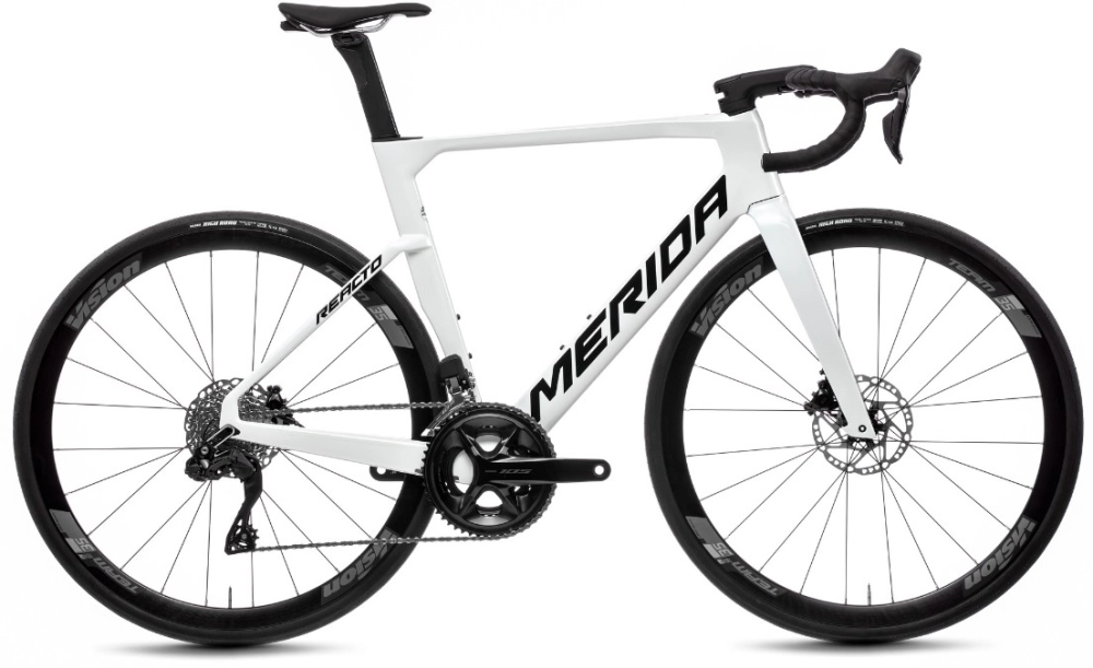 Rower szosowy Merida Reacto 5000 Pearl White 2026 Velmar