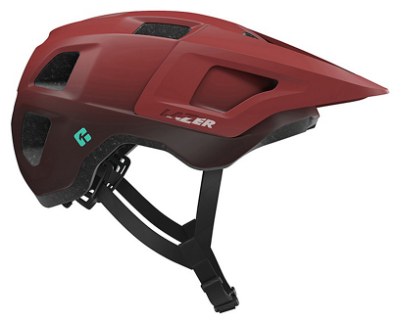 Kask Lazer Finch Matte Maroon Black