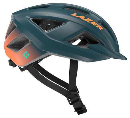 Kask Lazer Cerro Matte Blue Orange