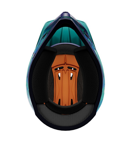 Kask Lazer Pheonix CE-CPDSC-A Inkstorm Blue