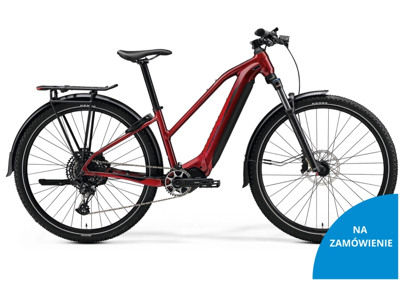 Rower elektryczny Merida eBig.Tour 675 EQ Dark Strawberry