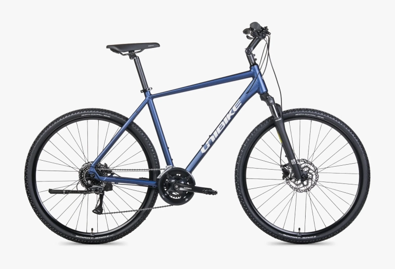 Rower crossowy Unibike Flash EQ Granatowy