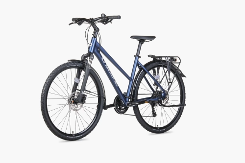 Rower crossowy damski Unibike Flash EQ Granatowy