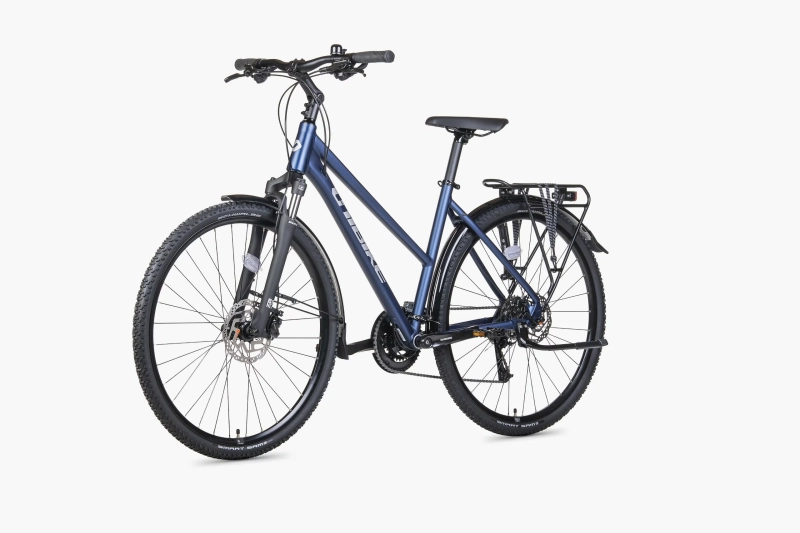 Rower crossowy damski Unibike Flash EQ Granatowy