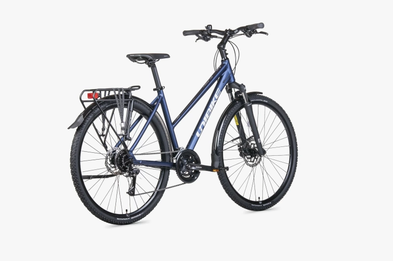 Rower crossowy damski Unibike Flash EQ Granatowy