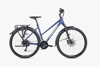 Rower crossowy damski Unibike Flash EQ Granatowy