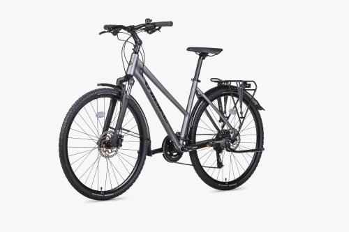 Rower crossowy damski Unibike Flash EQ Grafitowy