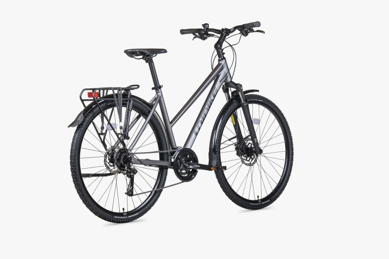 Rower crossowy damski Unibike Flash EQ Grafitowy