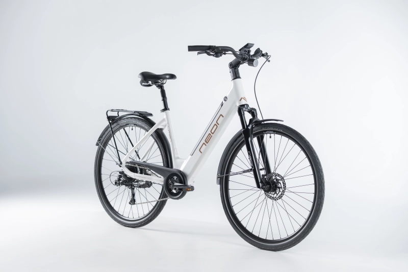 Rower elektryczny Neon Lumen White Pearl
