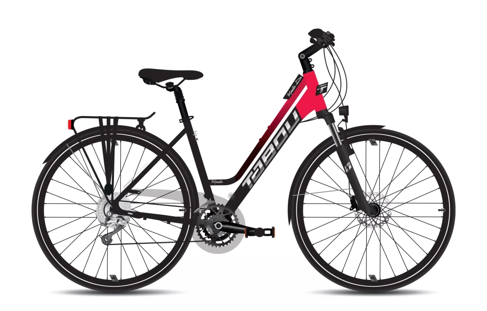 Rower Tabou Kinetic W Black Red