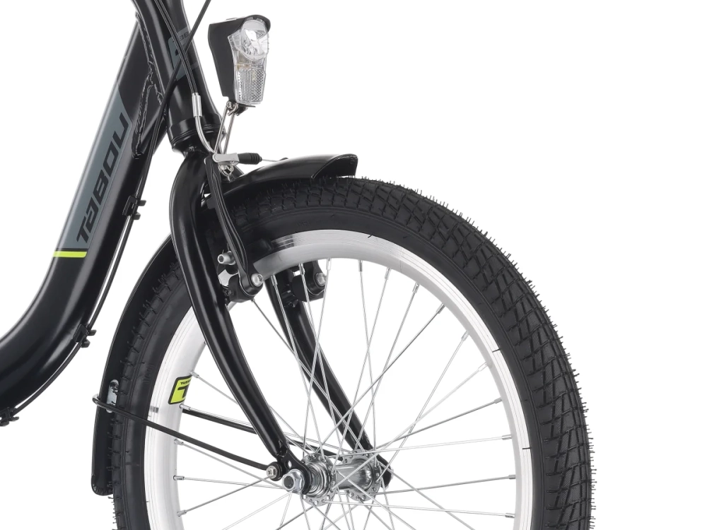 Rower Tabou Fold Eco 2 Black Lime