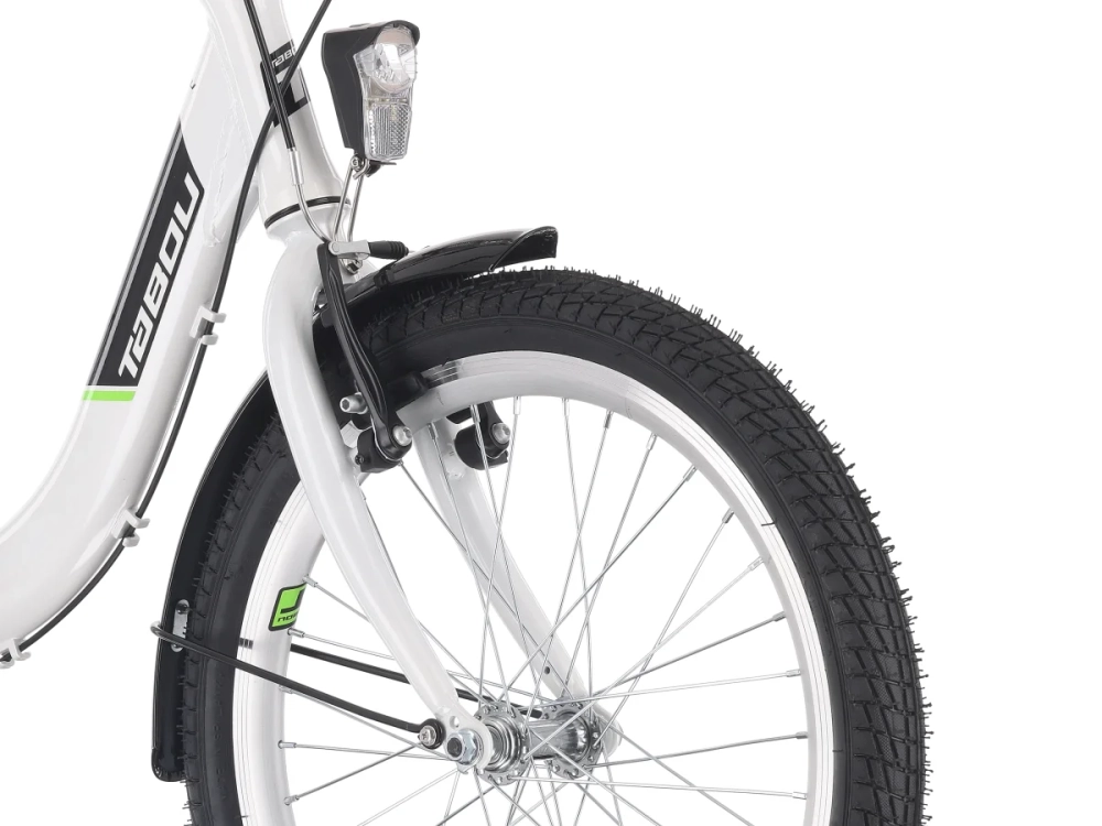 Rower Tabou Fold Eco 2 White Green